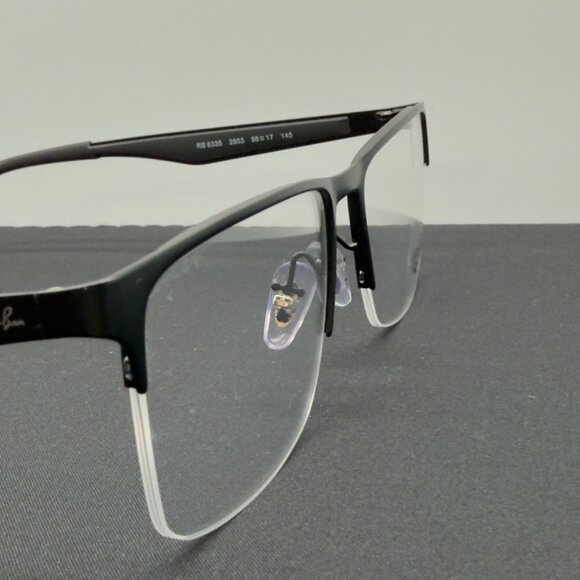 Ray Ban RB6335 2503 Black Authentic Eyeglasses Frames 56--17-145 - Picture 11 of 13